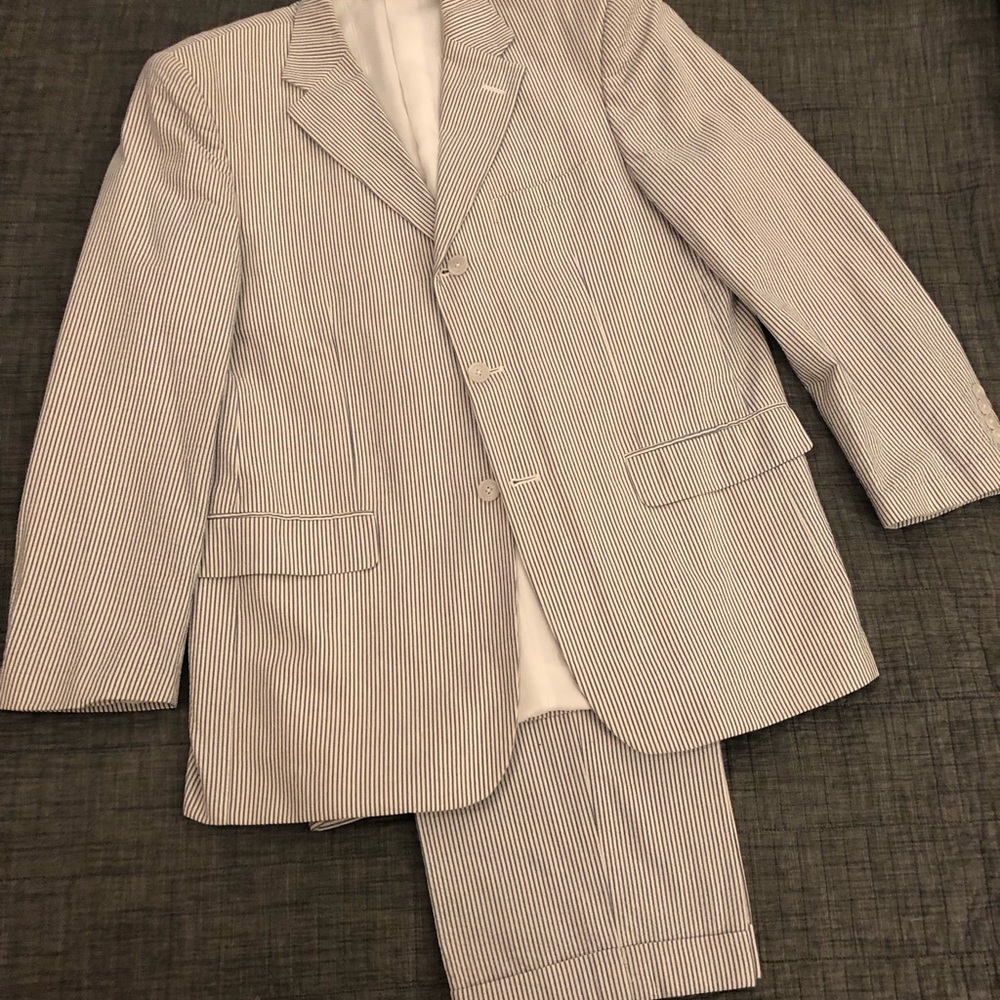 Seersucker Suit 2pc